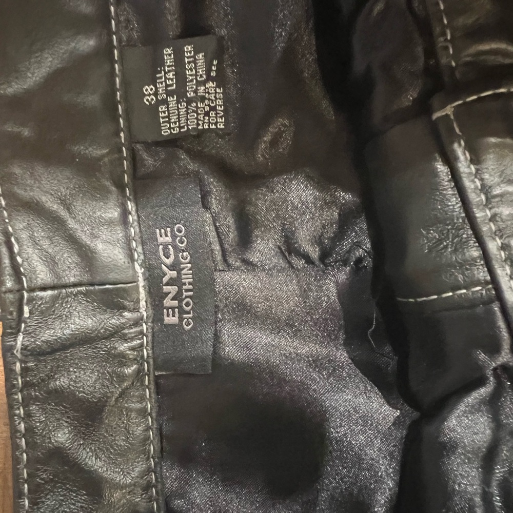 Men’s leather pants - Picture 6 of 6